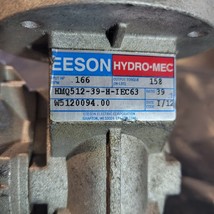 Leeson Hydro-Mec GROVE GEAR HMQ512-39-H-IEC63 .166HP IMPUT 158Torque 39:... - $296.01