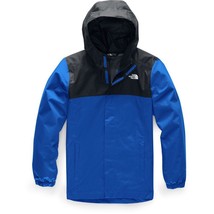 The North Face Resolve Reflective dry vent Blue Hooded Jacket Boys Large... - $47.27