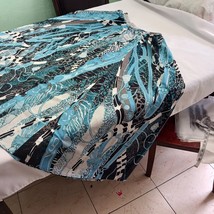 ESY Studio EY Women's Turquoise Multicolor Pull-on Circle Skirt Size Large image 8