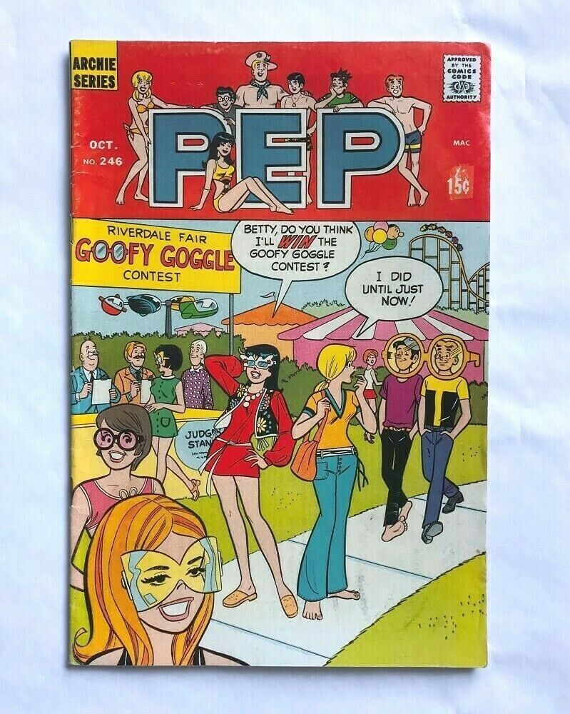 Primary image for PEP #246 - Vintage Bronze Age "Archie" Comic - FINE