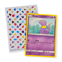 Hidden Fates Pokemon Card (M43): Ekans 25/68 - $91.54 MXN