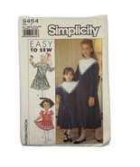 Simplicity 9464 Girls Dress Pattern Size 3T - $5.30 CAD