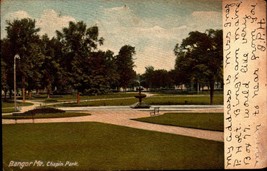 Bangor Maine Me Chapin Park 1905 Undivided Back POSTCARD-BK41 - £3.86 GBP
