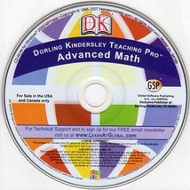 DK Teaching Pro: Advanced Math (High School) PC-CD for Windows -NEW CD in SLEEVE - £3.18 GBP