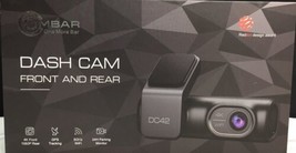 Ombar Front &amp; Rear Dash Cam DC42 Model - 4K WiFi, 1080P Rear, GPS Tracking - £58.81 GBP