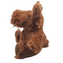 Vintage Moose Plush Stuffed Animal Toy Purr-fection by MJC Cushy Critter Brown - $8.94