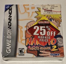 Naruto: Ninja Council 2 GameBoy Advance GBA Brand New Sealed HTF RARE - £199.83 GBP