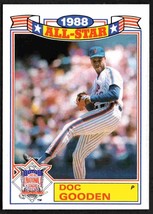 New York Mets Dwight Gooden 1989 Topps Glossy All Star Insert #21 nr mt ! - £0.39 GBP