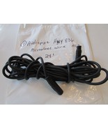 Audiopipe HWY 836 USA Microphone Cable Wire MC-3 Black 24&#39; Long 3 prong ... - $6.88