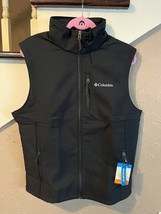 Men’s Columbia Ascender ll Softshell Vest - Size Medium - Black - $64.35