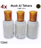 4X Musk Al Tahara 12ml Arabic Perfume White Thick Oil High Quality مسك... - £19.10 GBP