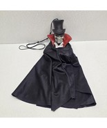 Vintage Paper Magic Group Halloween Hanging Skeleton Vampire with Top Ha... - $27.63 CAD