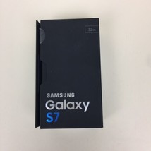 Samsung Galaxy S7 32GB Black Onyx Empty Box Only No Phone Or Accessories Used - £4.72 GBP