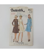 Butterick Vintage Dress Coat #6137 Pattern Uncut Size 20.5 - $14.85