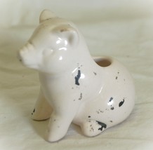 Mini Porcelain Pig Succulent Planter Figurine Shadow Box Shelf Vintage MCM - $9.89