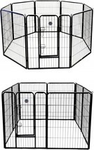 Heavy Duty Pet Play And Exercise Pen With 8 Panels, 40-Inch - $108.99