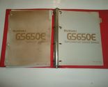 1982 Suzuki GS650E GS650EZ Service Réparation Manuel Set Classeur Vitrai... - $44.99