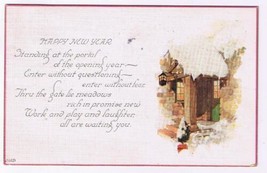 Holiday Postcard Happy New Year Gateway Portal - £2.31 GBP