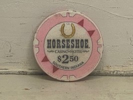 Horseshoe Southern Indiana $2.50 Casino Chip in Excellent Condition - $147.00 MXN