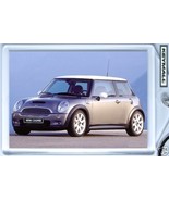 Porte Clés New BMW MINI COOPER Gris Blanc/Gray Keychain - $19.95