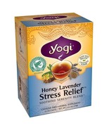 Yogi Tea Herbal Teas Honey Lavender Stress Relief 16 tea bags - $9.21