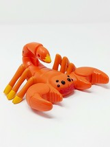 Fisher Price Imaginext Lost Creatures Large 5&quot; Orange Scorpion 2008 Monster - $8.65