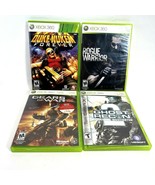 Lot of 4 Xbox 360 Games, Ghost Recon Advanced Warfighter 2, Gears if War... - £15.78 GBP