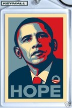 Porte clé cles Barack HUSSEIN OBAMA President USA neuf! - £15.64 GBP