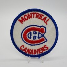 Vintage Early 1970s Montreal Canadiens Round Sew-on Patch - £10.81 GBP