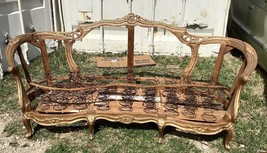 60% OFF Vintage Antique Gold Sofa Frame Item 1181 - $148.50