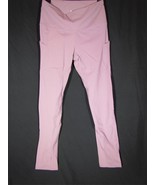 NIP SouqFone High Waist Yoga Pants Pockets Tummy Control Lilac Pink Sz M... - €16,41 EUR