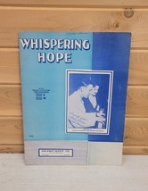 Whispering Hope Antique Sheet Music Grace Wilson 1935 Vintage - £16.08 GBP
