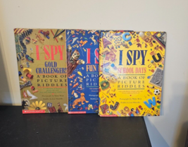 I Spy Book Lot Set of 3 SHIPS FROM USA, NOT DROP-SHIP SELLER - £15.57 GBP
