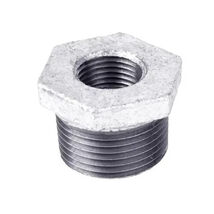 Hex Bushing 2-1/2&quot; MIP x 2&quot; FIP Galvanized Malleable Iron - STZ 351B-2122 - $18.46 MXN