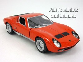 5 inch Lamborghini Miura P400 1/34 Scale Diecast Model by Kinsmart - Red - £13.44 GBP