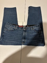 Wrangler Performance Series Straight Leg Blue Denim Jeans Men’s Size 42x30 - $16.95