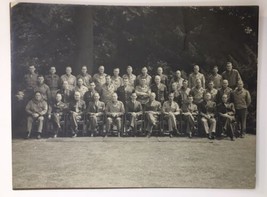 1944 The Civil Defense Staff College Portrait Boarded Photograph Great Britain - £39.38 GBP