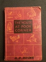 The House at Pooh Corner Book - A A Milne 1944 Printing Hardcover Vintage Winnie - $10.31