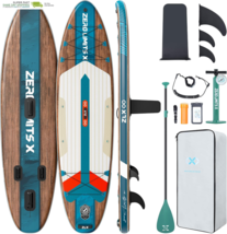 Extra Wide Stable Non-Slip Deck Pad, Unique Center Fin, Portable Paddleb... - $331.67