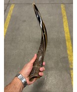 Nyala Yemenite Shofar, 1 Polished Nyala Horn Shofar, Size Approx. 15.5&quot; ... - $101.55 CAD