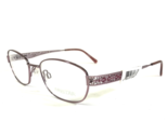 Aristar Eyeglasses Frames AR16341 COLOR-534 Pink Square Floral Wire 50-1... - $55.97