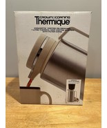 Crown Corning Thermique 1 Litre Thermal Drip Coffee System Stainless/Tan... - $741.18 MXN