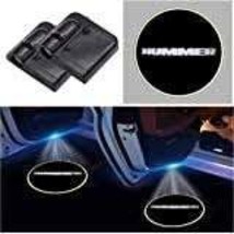 4x Hummer Logo Wireless Car Door Welcome Laser Projector Shadow LED Light Emblem - £30.73 GBP