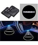 4x Hummer Logo Wireless Car Door Welcome Laser Projector Shadow LED Ligh... - £30.24 GBP