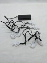 Halloween String Of Mini Ghost Lights 1.25&quot; - £34.40 GBP
