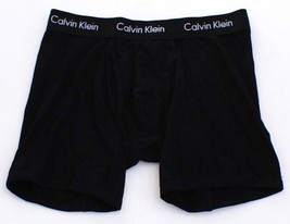 Calvin Klein Black Cotton Stretch Boxer Brief Underwear New in Package M... - £19.95 GBP