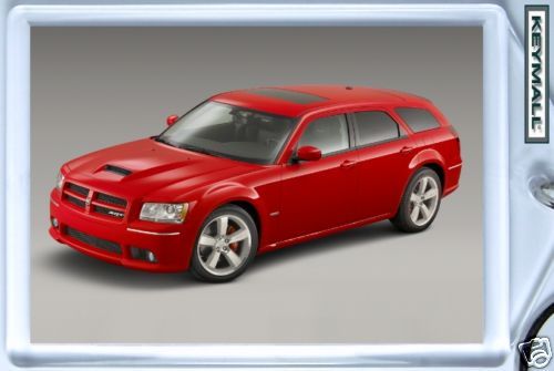 KEYTAG 2008/2009/2010 RED DODGE MAGNUM KEY CHAIN RING - $19.95