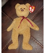 Beanie Babies Ty Original 1993 96 Curly Bear PE Pellets Retired with Tag... - $100.00