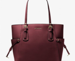 New Michael Kors Voyager Saffiano Leather Tote Bag Merlot with Dust bag ... - $123.41