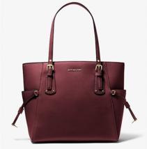 New Michael Kors Voyager Saffiano Leather Tote Bag Merlot with Dust bag included - £96.84 GBP